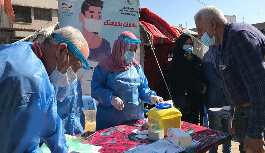 تسجيل 7937 إصابة جديدة بفيروس كورونا في العراق