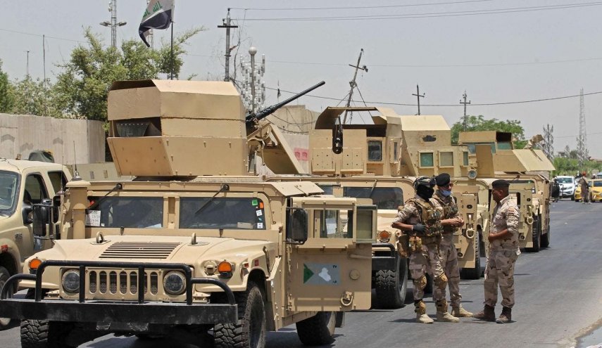 قوى الامن العراقية تضبط ورشة تفخيخ لتنظيم