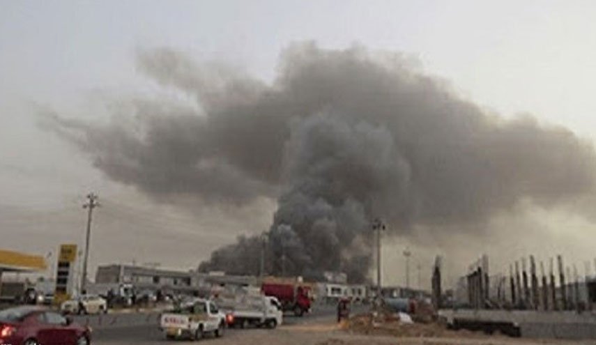 انفجار در کارخانه تولید آهن سلیمانیه عراق