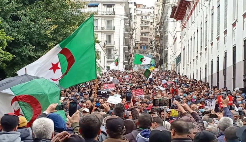 تظاهرات جزائرية في 