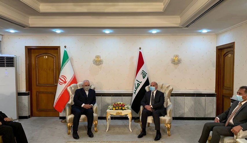 گفتگوی وزرای امور خارجه جمهوری اسلامی ایران و عراق/ استقبال ظریف از نقش مثبت عراق در تحولات منطقه