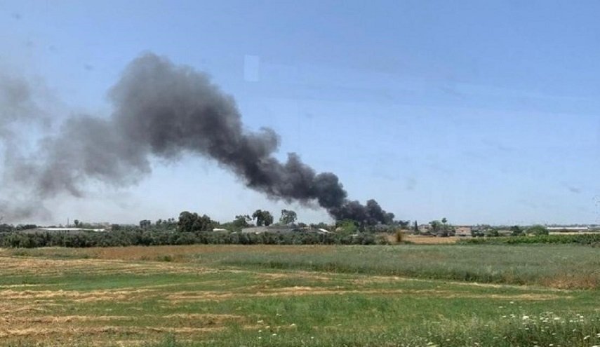 الاعلام العبري: اندلاع حريق كبير قرب مطار 