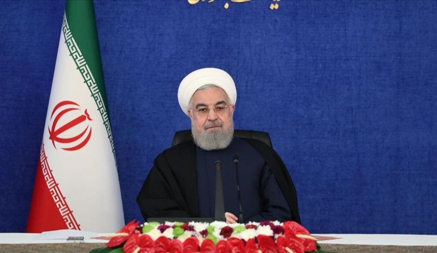 روحاني يستنكر الصمت الدولي جرائم الكيان الصهيوني ضد الشعب الفلسطيني