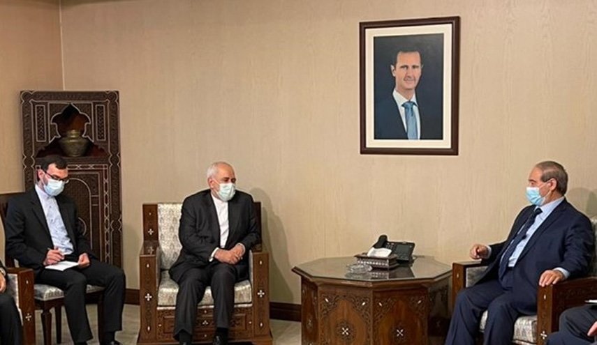 تأکید ظریف بر حمایت ایران از سوریه در برابر افراط‌گرایی و تروریسم