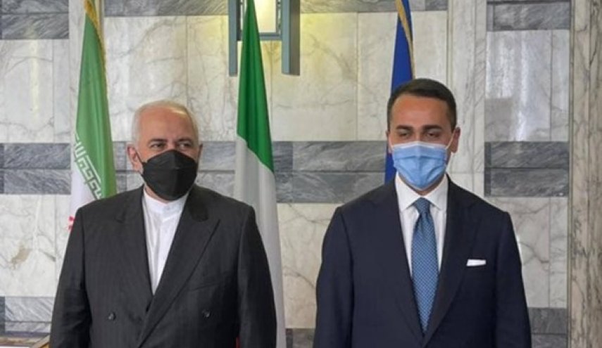 وزير الخارجية الايراني يلتقي نظيره الايطالي
