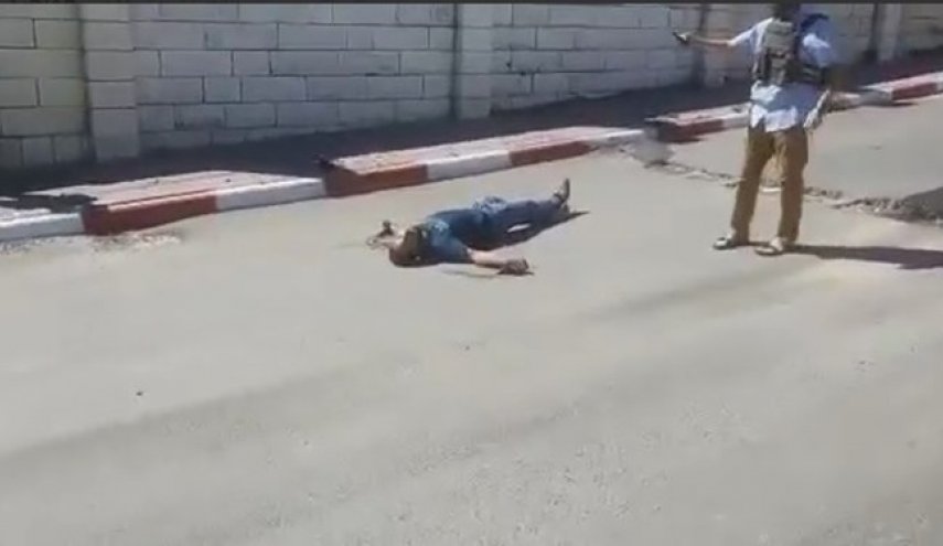 شهادت جوان فلسطینی در نزدیکی مسجد ابراهیمی در الخلیل + فیلم
