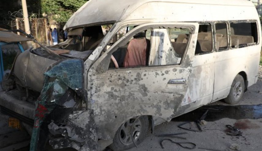 ۸ کشته و زخمی براثر انفجار اتوبوس در کابل                                                                           