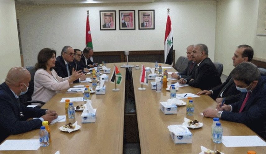مباحثات سورية أردنية لتطوير التعاون بالنفط والكهرباء