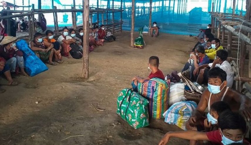 آوارگی بیش از 230 هزارنفر بعد از کودتا در میانمار
