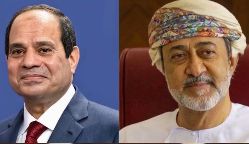 اتصال هاتفي بين الرئيس المصري وسلطان عمان