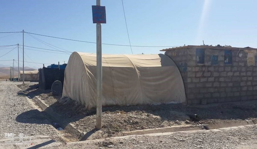 الهجرة العراقية تعلن سبب حريق مخيم آشتي بالسليمانية