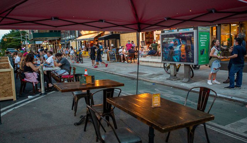 بلدية نيويورك تحصر ارتياد المطاعم وأماكن الترفيه بالملقحين