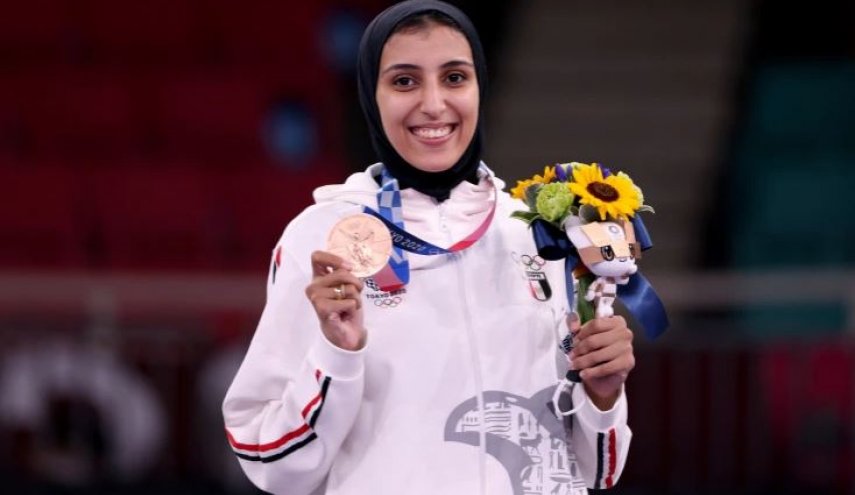 جيانا فاروق تحقق أول ميدالية أولمبية لمصر في الكاراتيه 