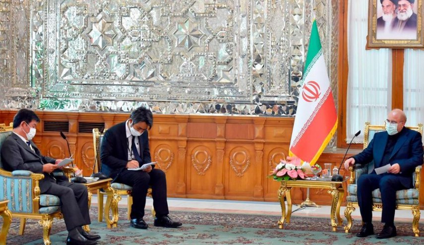 قاليباف : نتوقع من الحكومة اليابانية أن تتخذ اجراءات جادة لتحرير أصول إيران