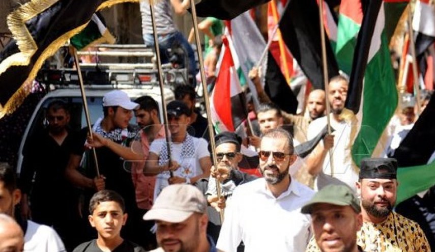 مسيرة بريف دمشق دعما للأسرى الأبطال في سجون الاحتلال الإسرائيلي