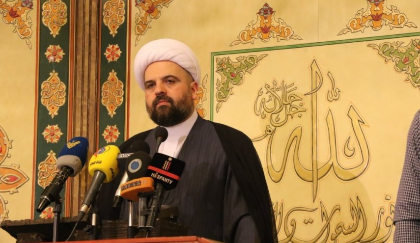  المفتي قبلان شكر طهران: الشجاعة في زمن الانهزام والغوث في زمن الحصار