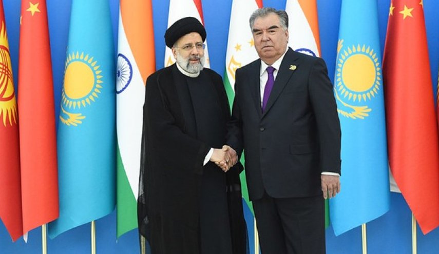 دیدار رسمی روسای جمهور ایران و تاجیکستان در «دوشنبه» + تصاویر