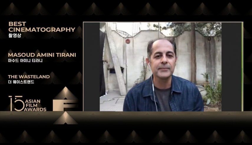 فنان ايراني يفوز بجائزة أفضل مصور سينمائي في آسيا