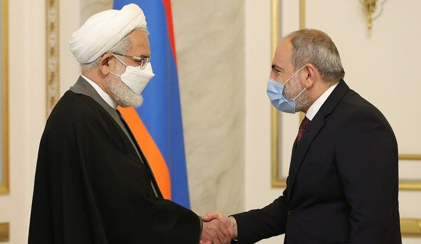 دیدار منتظری با نخست وزیر ارمنستان/ مخالفت ایران با اقدامات تحریک‌آمیز و استقرار تروریست‌ها در منطقه 