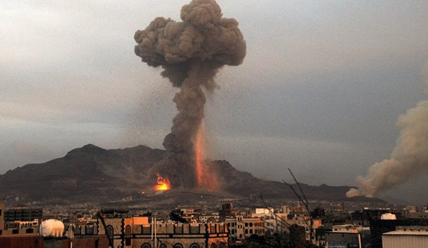 حمله جنگنده‌های سعودی به انبار دارو در صنعاء