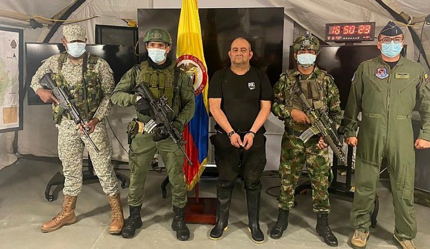 رئیس بزرگ‌ترین کارتل کوکائین کلمبیا بازداشت شد