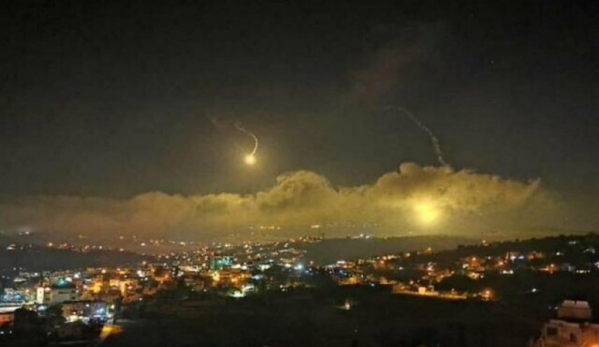 شلیک بمب های نوری بر فراز جنوب لبنان