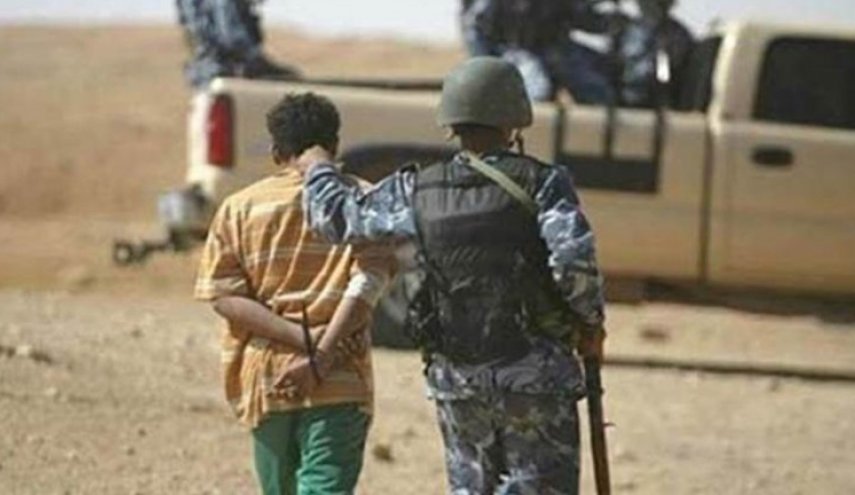 القبض على احد المجندين لداعش في الموصل
