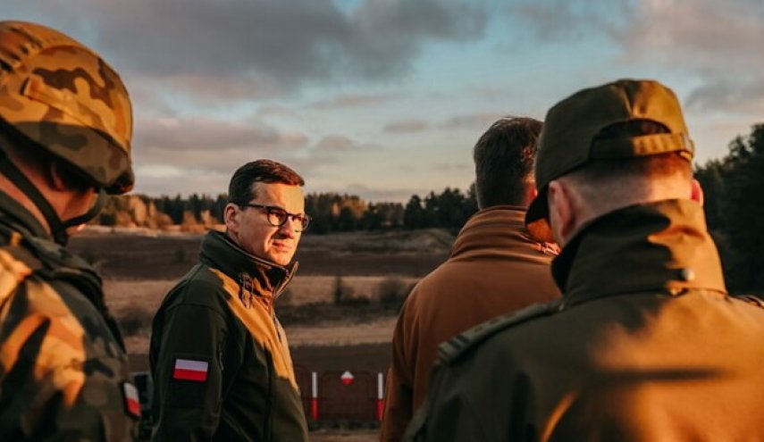 لهستان: در مرز بلاروس در معرض جنگ از نوع جدیدی قرار داریم