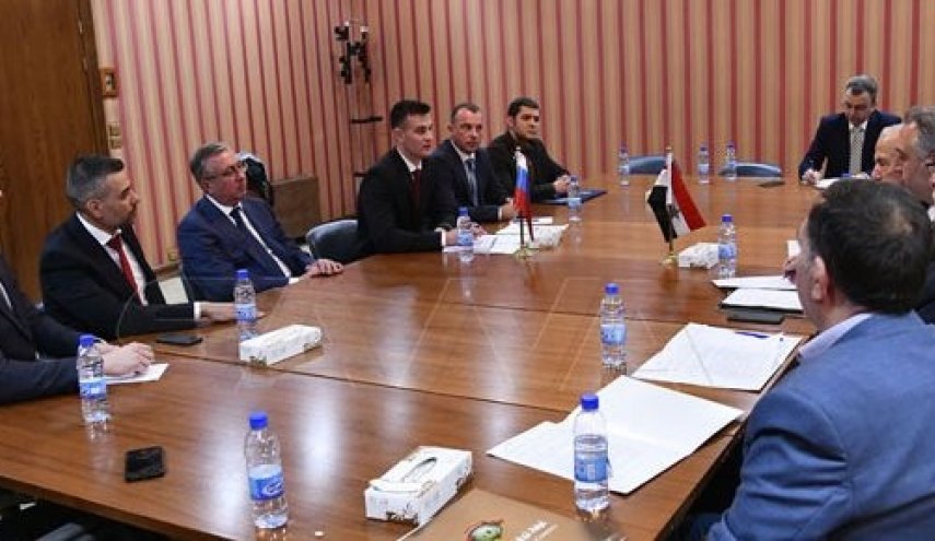 لقاءات سورية روسية لتعزيز التعاون الاقتصادي
