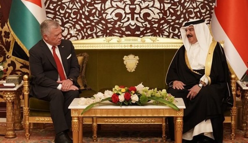 بررسی پرونده سوریه و تحولات منطقه در دیدار شاه اردن با همتای بحرینی در منامه
