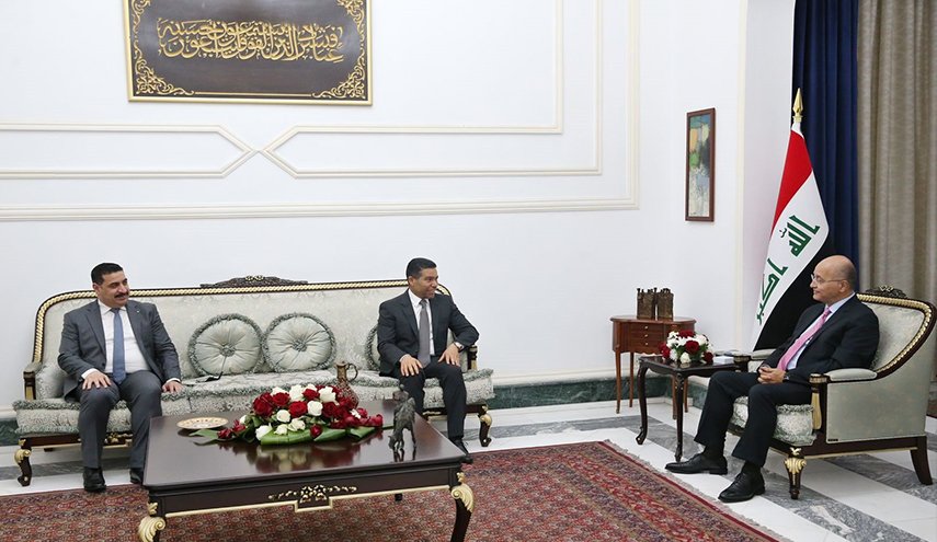 الرئيس العراقي يؤكد ضرورة تنسيق الجهود بين القوى السياسية