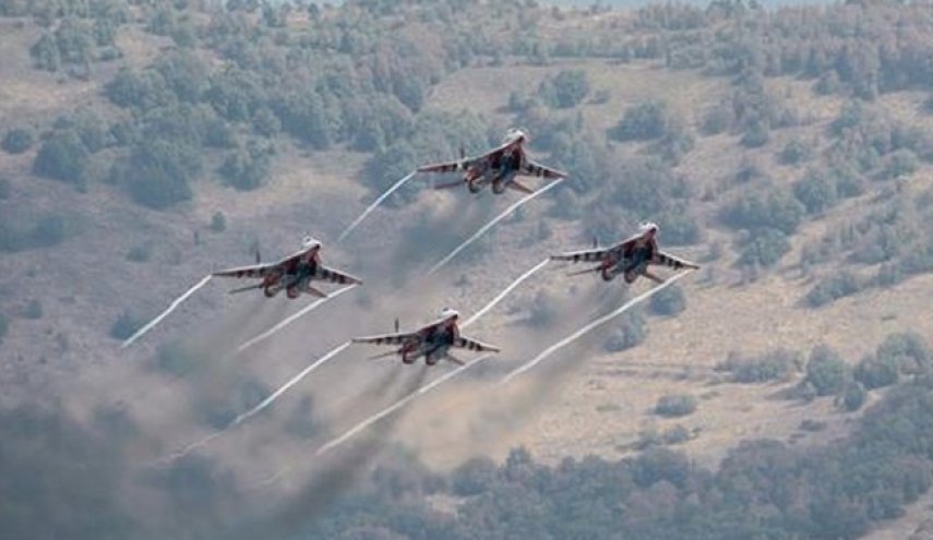 حمله جنگنده‌های روسیه به مواضع داعش در سوریه