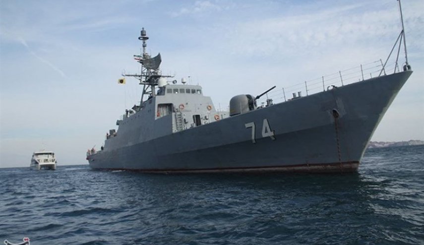 انطلاق المناورات البحرية المشتركة بين ايران وعمان