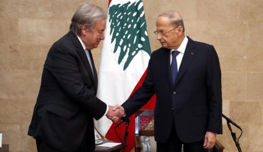 عون لغوتيريش: بين ​لبنان والأمم المتحدة شراكة عميقة 