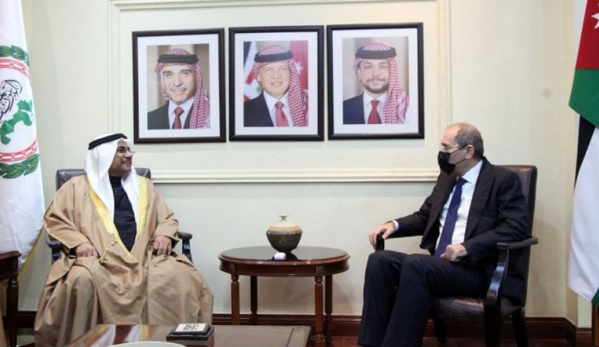 الصفدي يستقبل رئيس البرلمان العربي
