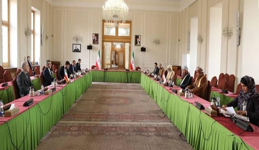 الاجتماع الإستراتيجي الثامن بين إيران وسلطنة عمان