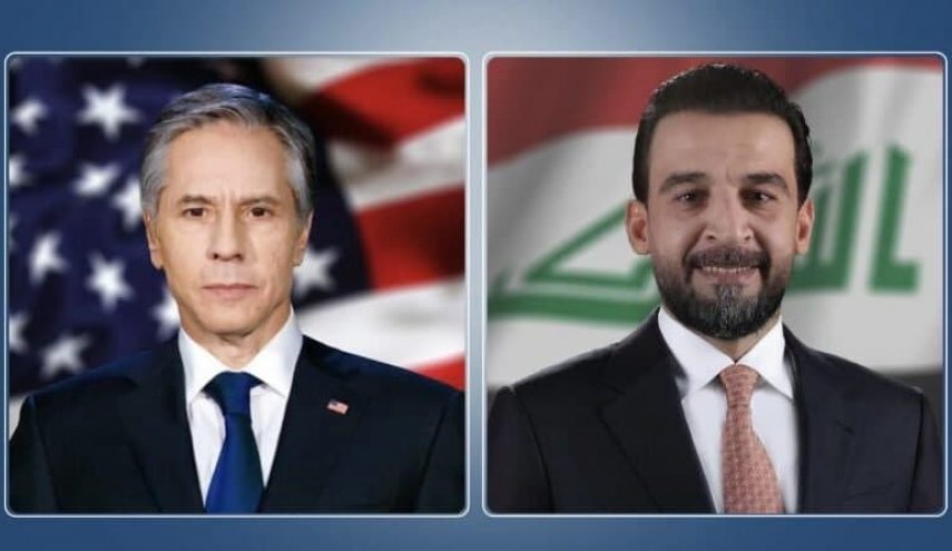 تماس تلفنی وزیر خارجه امریکا با رئیس مجلس عراق/ دعوت از الحلبوسی برای سفر به واشنگتن