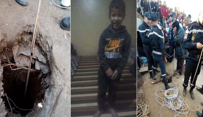 مغربيون يدشنون حملة لإنقاذ طفل سقط في بئر عمقها 60 متر 