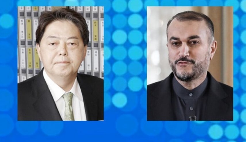رایزنی تلفنی امیرعبداللهیان و همتای ژاپنی؛ آمادگی ژاپن برای کمک به ‌پیشرفت در مذاکرات وین

