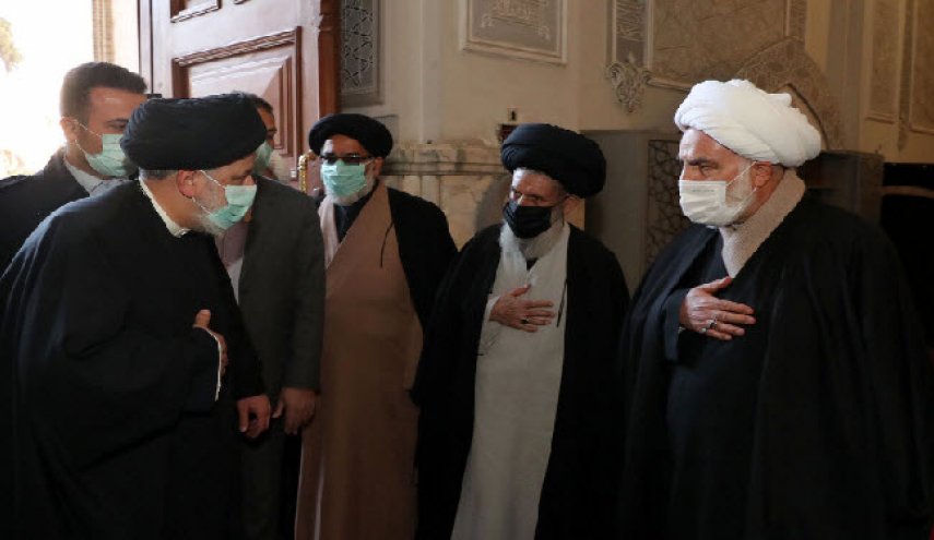 حضور رییس‌جمهور در مراسم ترحیم آیت‌الله العظمی صافی گلپایگانی