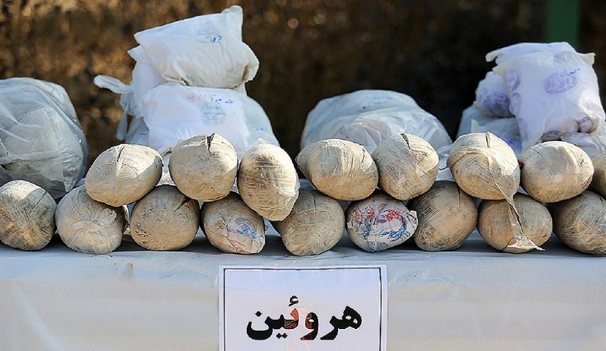 إحباط تهريب أكثر من 2.5 طن من المخدرات جنوب شرق إيران