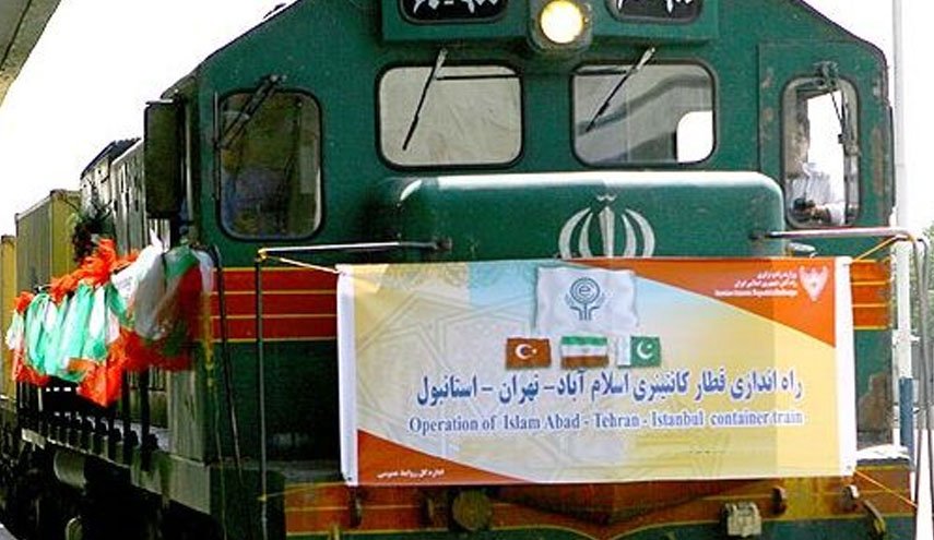 موفقیت قطار اکو؛ افزایش ارسال محموله میان اسلام‌آباد-تهران-استانبول