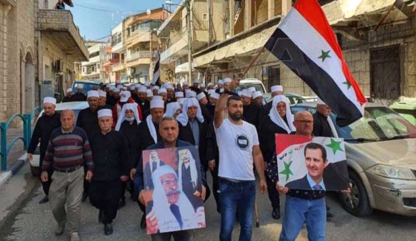 احياء الذكرى 40 للإضراب الوطني العام في القنيطرة والجولان السوري المحتل 