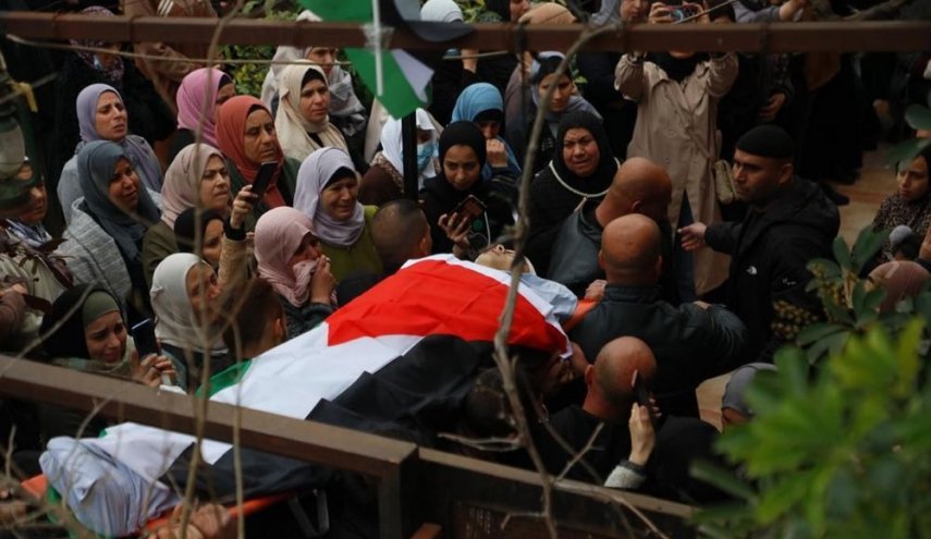 تشييع جثمان الشهيد 'أبو صلاح' في اليامون وسط هتافات بدعم المقاومة