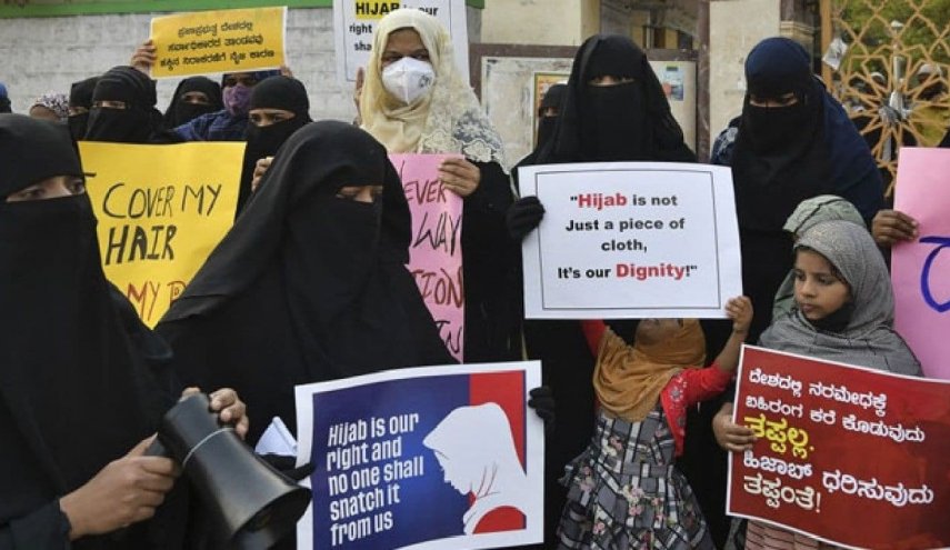 جنجال حجاب در هند به پرجمعیت‌ترین ایالت این کشور رسید