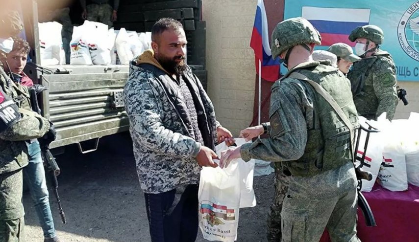 روسيا تقدم عشرات الأطنان من المساعدات لأهل الحسكة ودير الزور