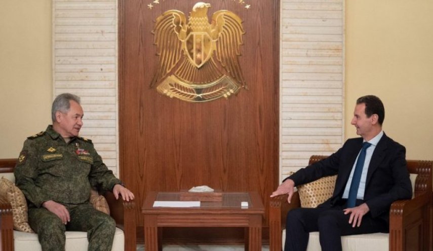 الرئيس السوري يستقبل وزير الدفاع الروسي سيرغي شويغو