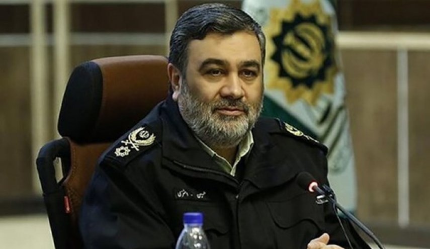 قائد الامن الداخلي الايراني: الامن خط احمر للشرطة