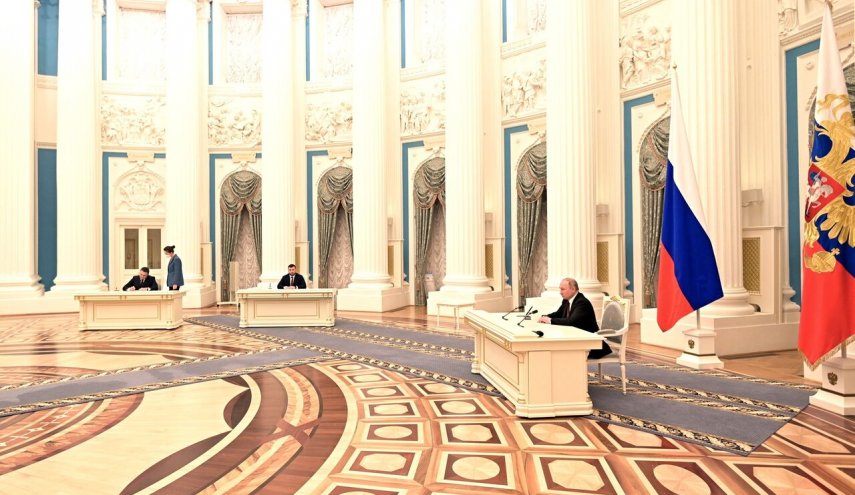 روسیه با جمهوری‌های دونتسک و لوگانسک روابط دیپلماتیک برقرار کرد