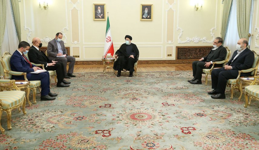 رئيس الجمهورية يؤكد على تطوير العلاقات الاستراتيجية بين طهران ودمشق